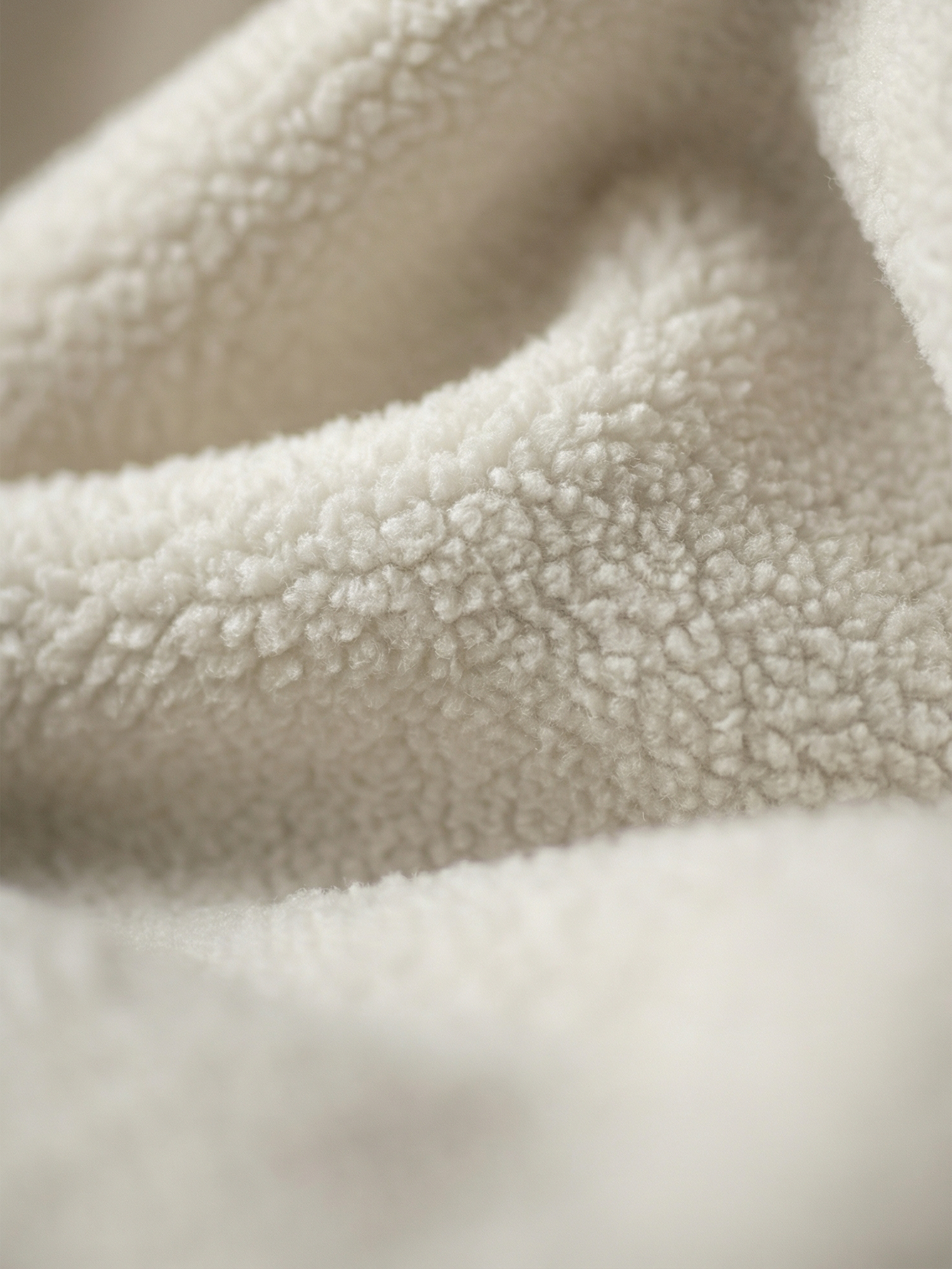 Divine Fury Unisex Off White Oversized Fit Fleece Hoodie