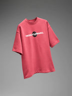 Nocturnal Unisex Pink Oversized T-Shirt