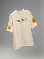 Sacred Fury Unisex Off-White Oversized T-Shirt