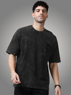 Dark Rose Tshirt - Black