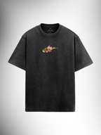 The Feminist Unisex Black Acid Wash Tshirt