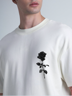 Dark Rose Off White Tshirt