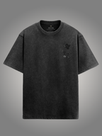 Dark Rose Tshirt - Black