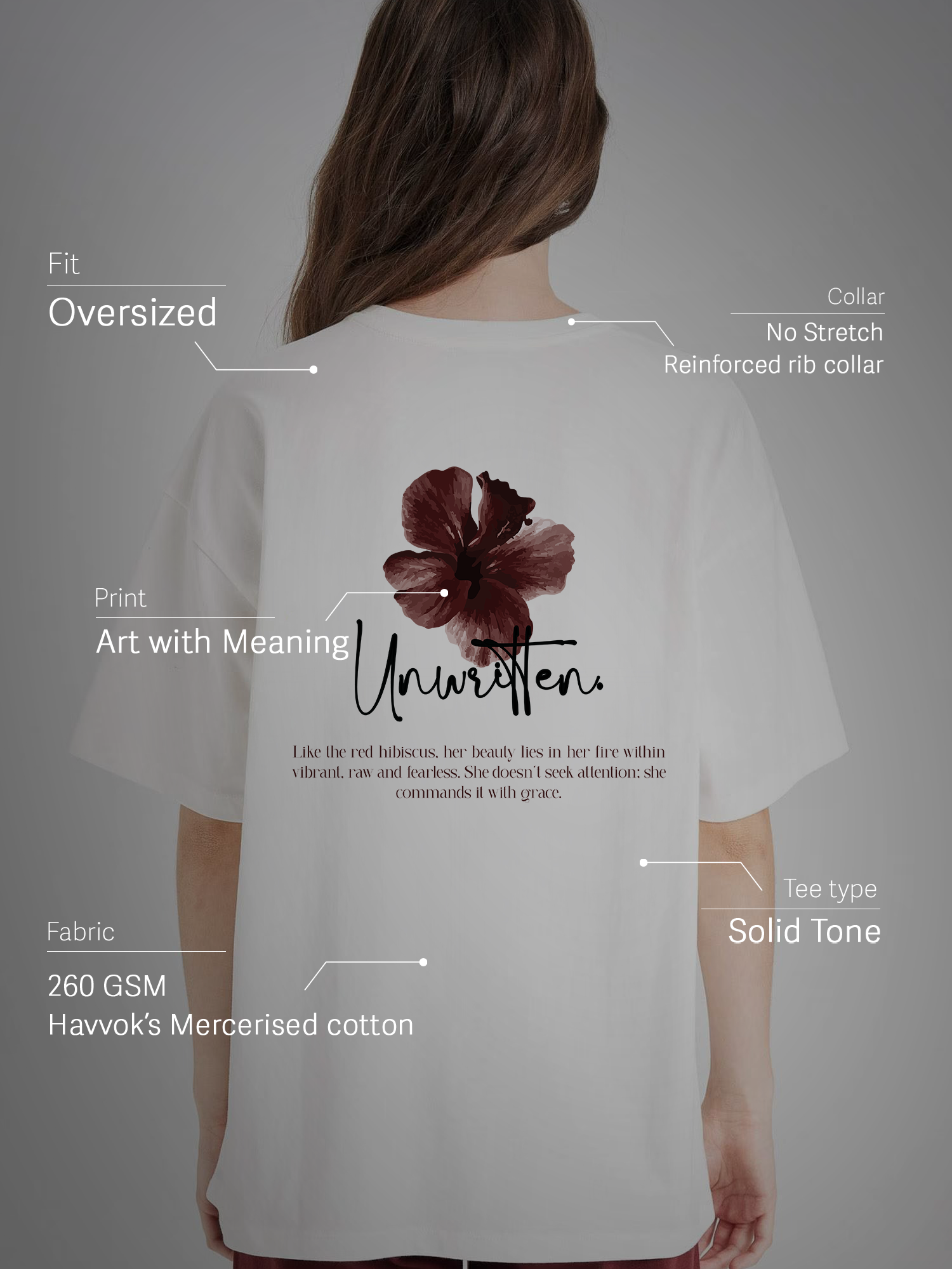 Red Hibiscus Tshirt
