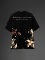 Indrajeet Unisex Black Oversized T-Shirt