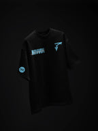 The Pardon Unisex Black Oversized Tshirt