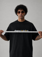 The Sunflower Theory Unisex Black Oversized T-Shirt