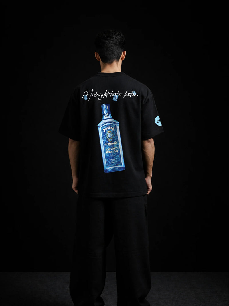 The Slay-Fire Unisex Black Oversized T-Shirt