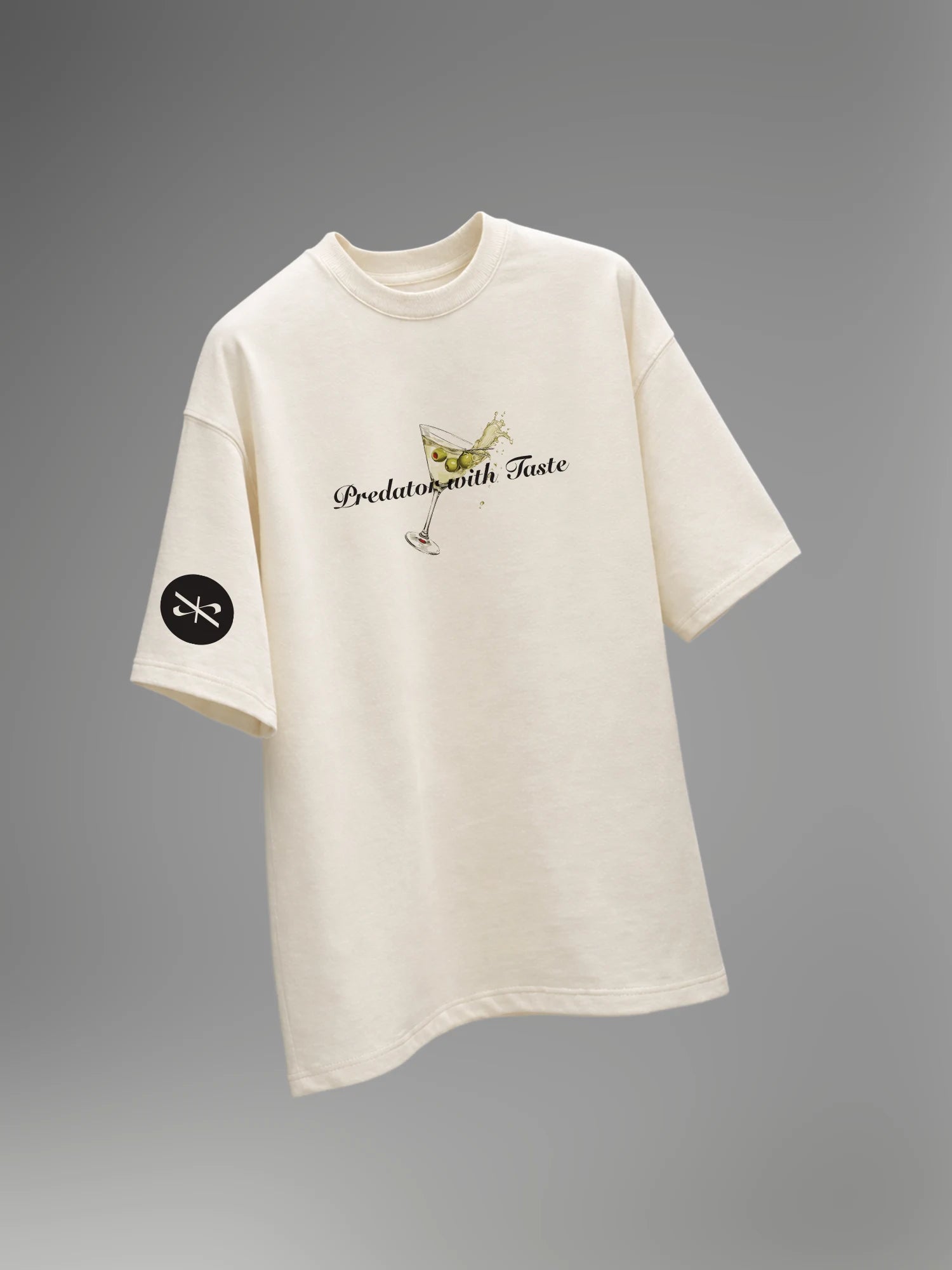 Predator's Pour Unisex Off-White Oversized T-Shirt