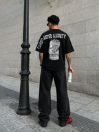 The Monster Energy Unisex Black Oversized Tshirt