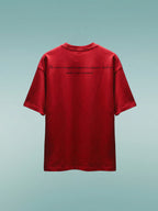 Black Panther Unisex Red Oversized T-Shirt