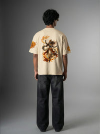 Sacred Fury Unisex Off-White Oversized T-Shirt